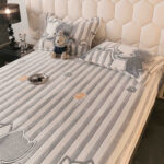 Husa De Pat Cocolino Cu Elastic, Pat Dublu - imagine 3