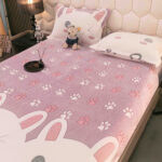 Husa De Pat Cocolino Cu Elastic, Pat Dublu - imagine 4