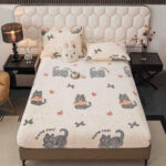 Husa De Pat Cocolino Cu Elastic, Pat Dublu