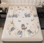 Husa De Pat Cocolino Cu Elastic, Pat Dublu - imagine 3