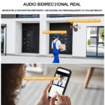 Camera Supraveghere Inteligenta 8MP  4G, Audio, Vedere pe timp de noapte, Rotire la 360° , intelligent tracking, PTZ, AP hotspot, Micro SD, Dubla , Detectie Miscare si Urmarire - imagine 5