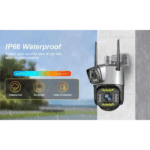 Camera Supraveghere Inteligenta 8MP  4G, Audio, Vedere pe timp de noapte, Rotire la 360° , intelligent tracking, PTZ, AP hotspot, Micro SD, Dubla , Detectie Miscare si Urmarire - imagine 7