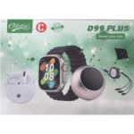 Set D99 Plus cu Ceas Smart, Casti in-ear, Boxa si Cabluri incarcare, 7 bratari pentru ceas, Multicolor
