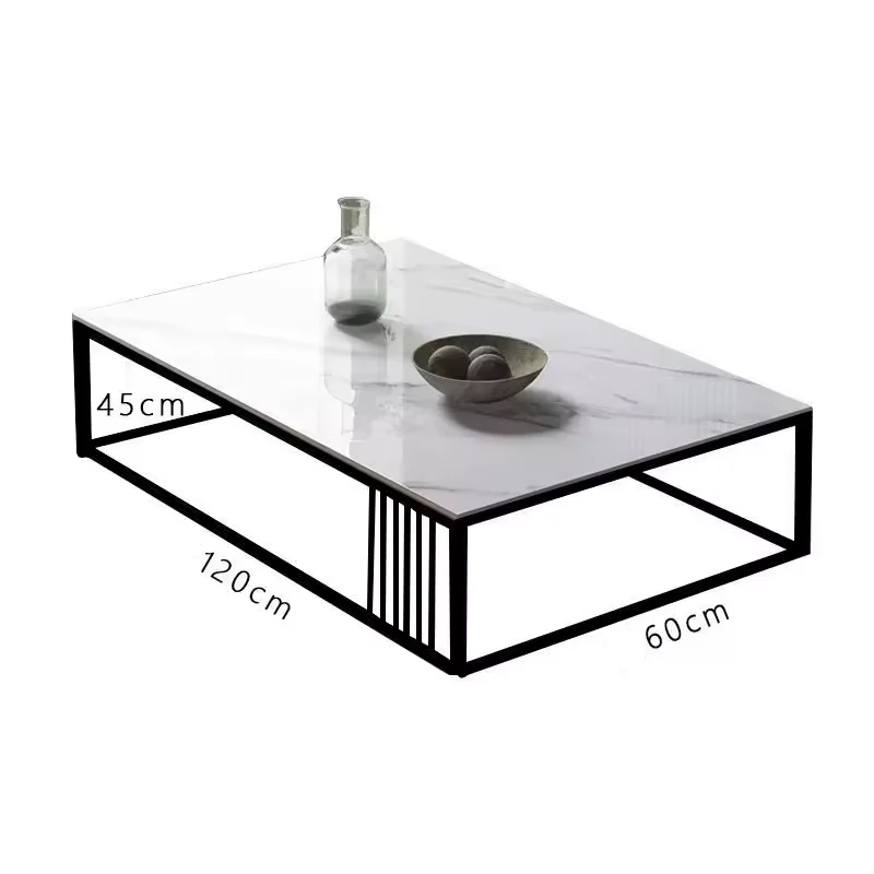 descărcare - 2026-01-31T232825.758 Masuta de cafea dreptunghiulara, minimalista, design nordic, aspect marmura alba, 120x60x43cm - imagine 3