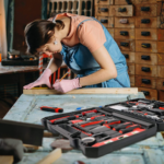 Trusa profesionala de scule, multifunctionala, cu 43 de accesorii - imagine 5
