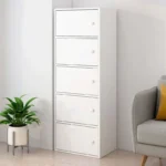 Dulap de depozitare vertical cu 5 usite - imagine 2