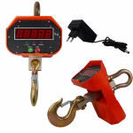 Cantar industrial cu carlig 3t, durabil cu telecomanda, digital, pana la cinci numere cu lumina de fundal rosie, pauza ecran, cantar tara, conversie unitati, rezistent, cantarind marfuri grele, precise pana la 1 kg wagPRO H3000