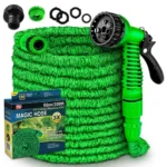 Furtun Extensibil Magic Hose 60m cu  7 Funcții  Anti-Răsucire, Rezistent  Ușor, Grădină, Spălare Auto