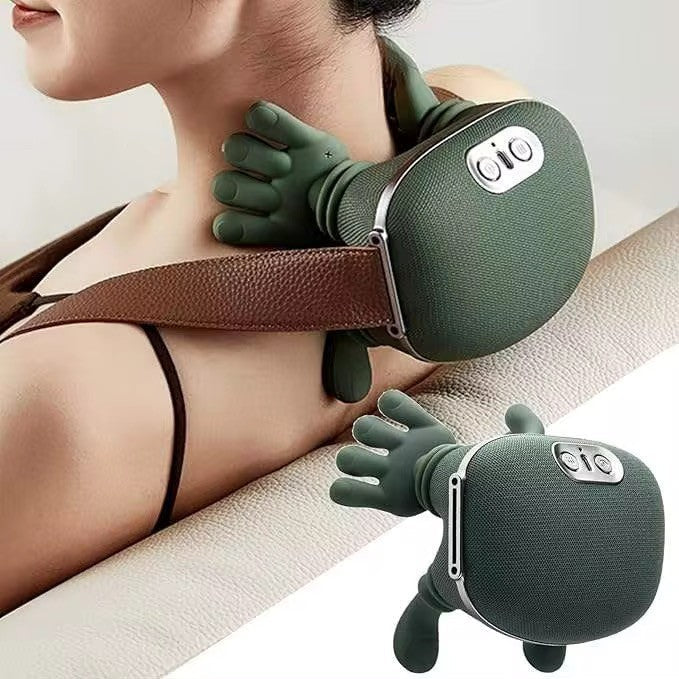 Aparat Masaj Cervical Multifunctional, 4D, 3 Intensitati, 2 Trepte Caldura 40/45°C, Wireless, Autonomie 70 min Aparat Masaj Cervical Multifunctional, 4D, 3 Intensitati, 2 Trepte Caldura 40/45°C, Wireless, Autonomie 70 min