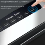 Aparat de vidat si sigilat alimente, Touch, vidare umed/uscat - imagine 5