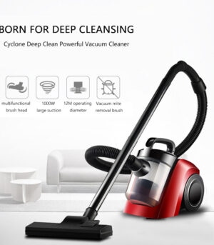 Aspirator Cyclon Sonymax, Fara Sac, 2L Capacitate, Putere 1300W, Rosu