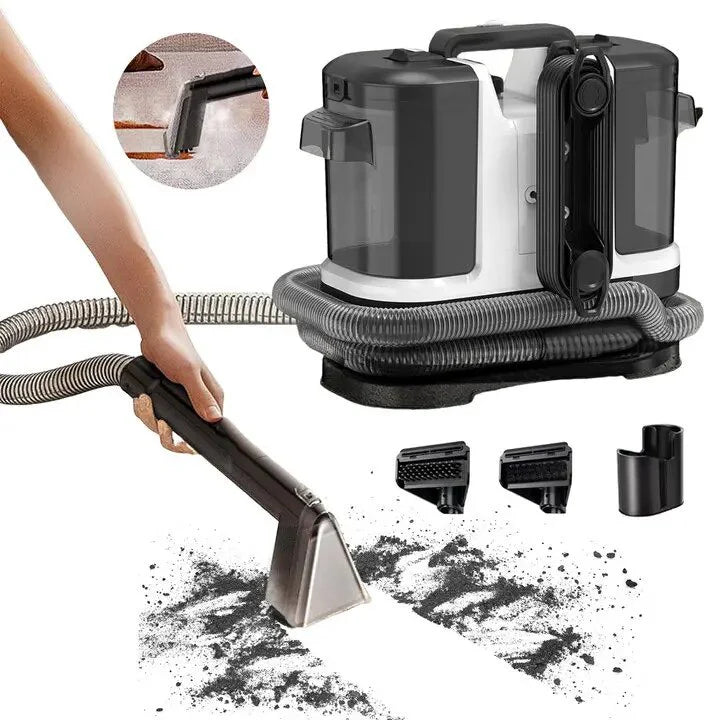 Aspirator Profesional de Curatare prin Injectie-Extractie, Curatator de pete textile, Saltele, Covoare, Tapiserii, Mochete, Podele, 500W Aspirator Profesional de Curatare prin Injectie-Extractie, Curatator de pete textile, Saltele, Covoare, Tapiserii, Mochete, Podele, 500W
