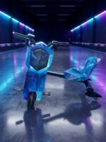 Tricicletă electrică drift Premium pentru copii, 350W, BLUETOOTH + DIFUZOR, LUMINI LED 20 KM/H,+ cască si echipament complet de protecție CADOU - imagine 12