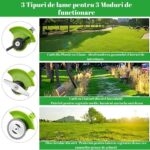 Set Motocoasa, Foarfeca, MiniDrujba cu 6 Acumulatori 48V, 3 Incarcatoa - imagine 3