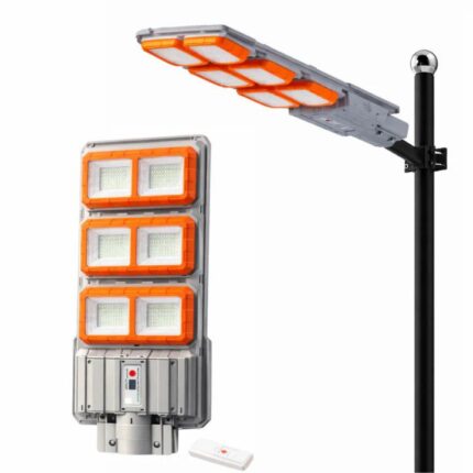 Lampa Solara Stradala Premium LED 3000W – Iluminare Puternica, Autonomie Mare si Rezistenta IP66 pentru Exterior