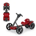 Go-Kart Electric Drift pentru Copii 3-8 Ani cu Telecomandă Parentală, Baterie 12V 7Ah, Motor 35W, Lumini LED, Muzică Bluetooth, Rotire 360°, Autonomie 120 min - imagine 3